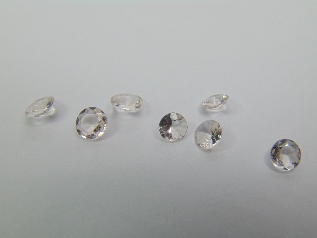 2.64ct Morganite Calibrated 5mm