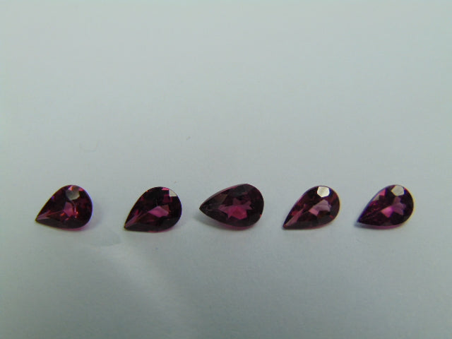 2.20ct Rhodolite Calibrated 6x4mm