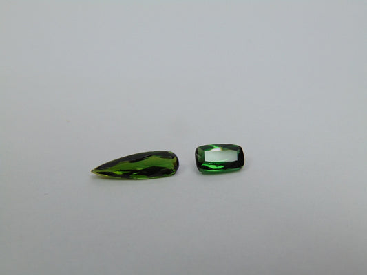 1.25ct Tourmaline 12x4mm 7x4mm