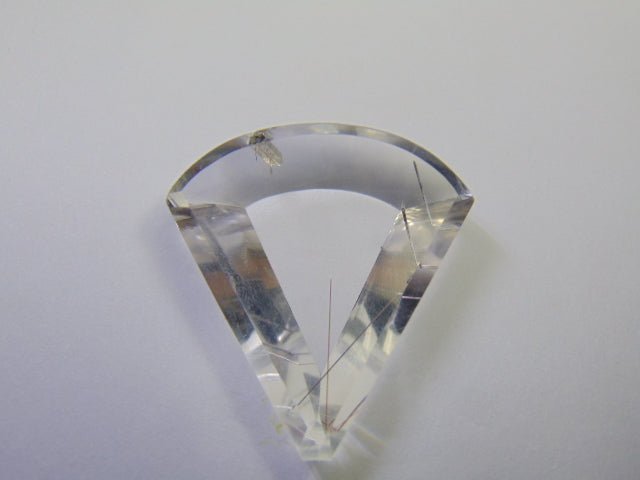 57.45ct Quartz With Inclusion 37x34mm