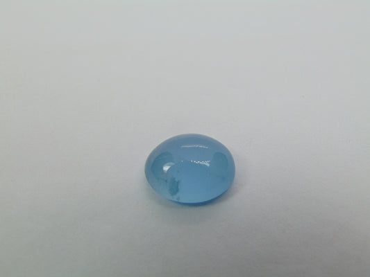 4.40ct Aquamarine Cabochon 12x10mm