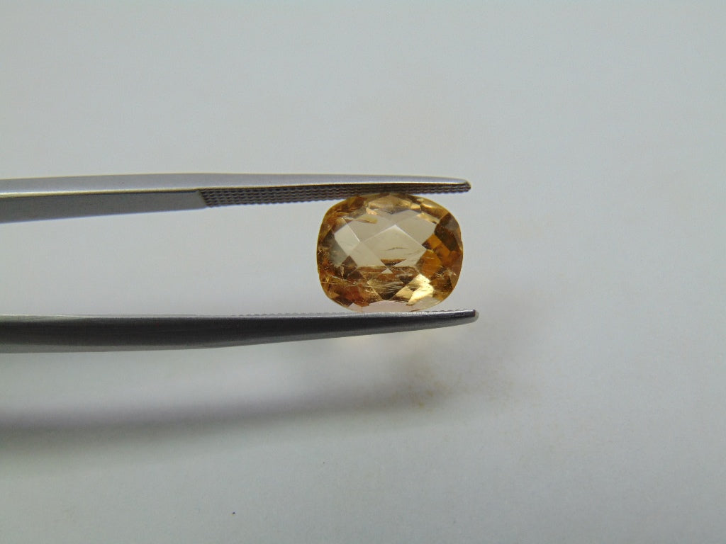 3.70ct Imperial Topaz 10x9mm