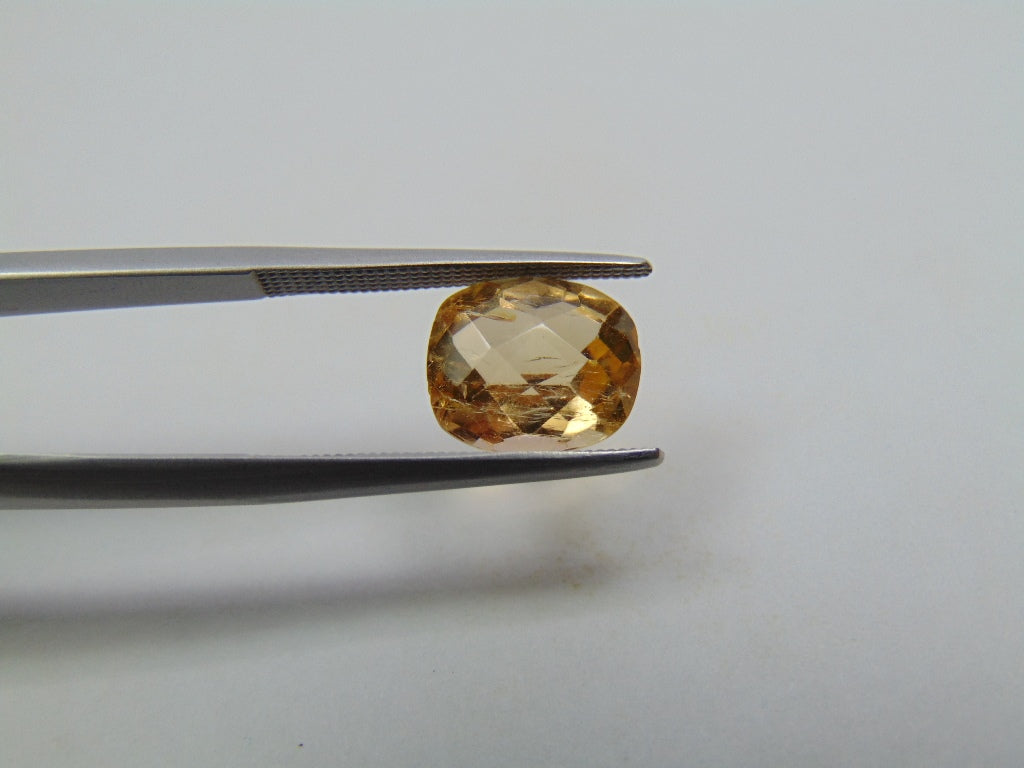 3.70ct Imperial Topaz 10x9mm