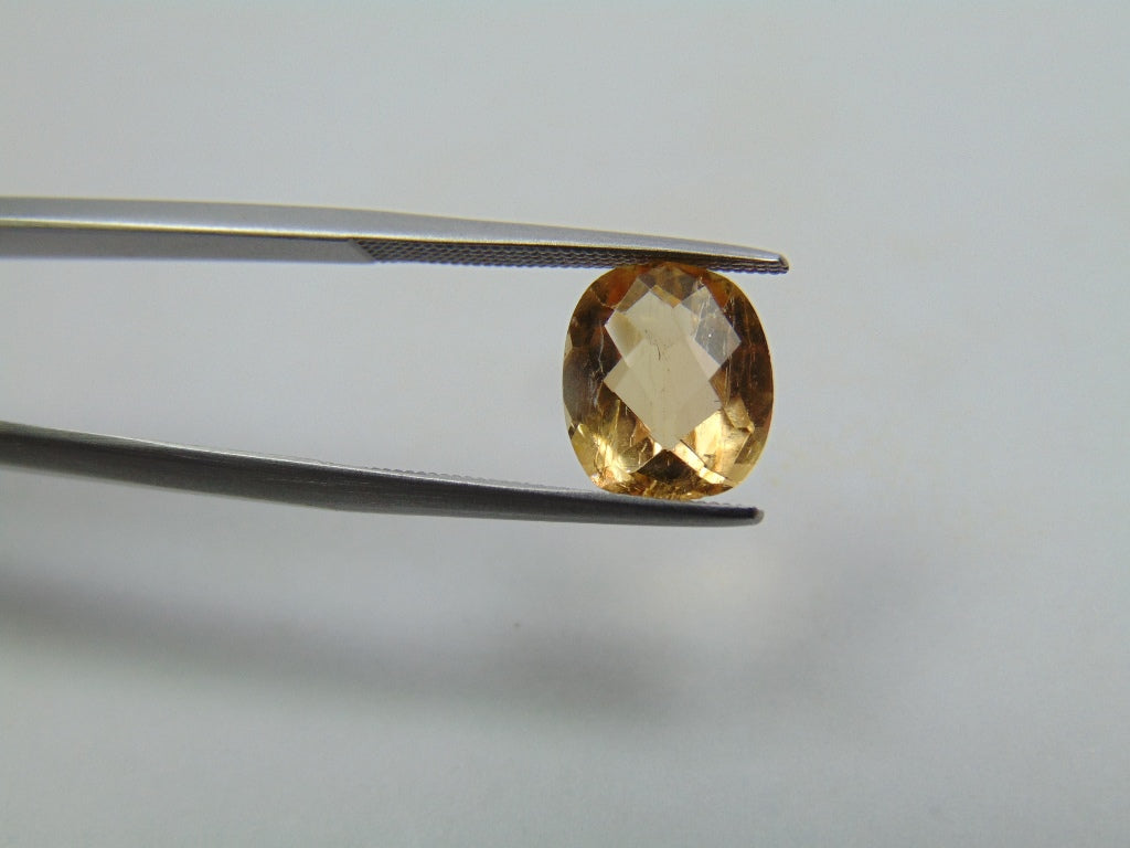 3.70ct Imperial Topaz 10x9mm