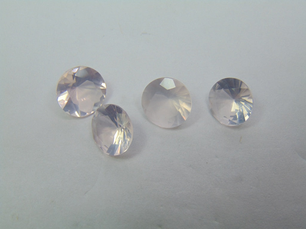 7.50ct Quartz Rose Calibrated 8mm