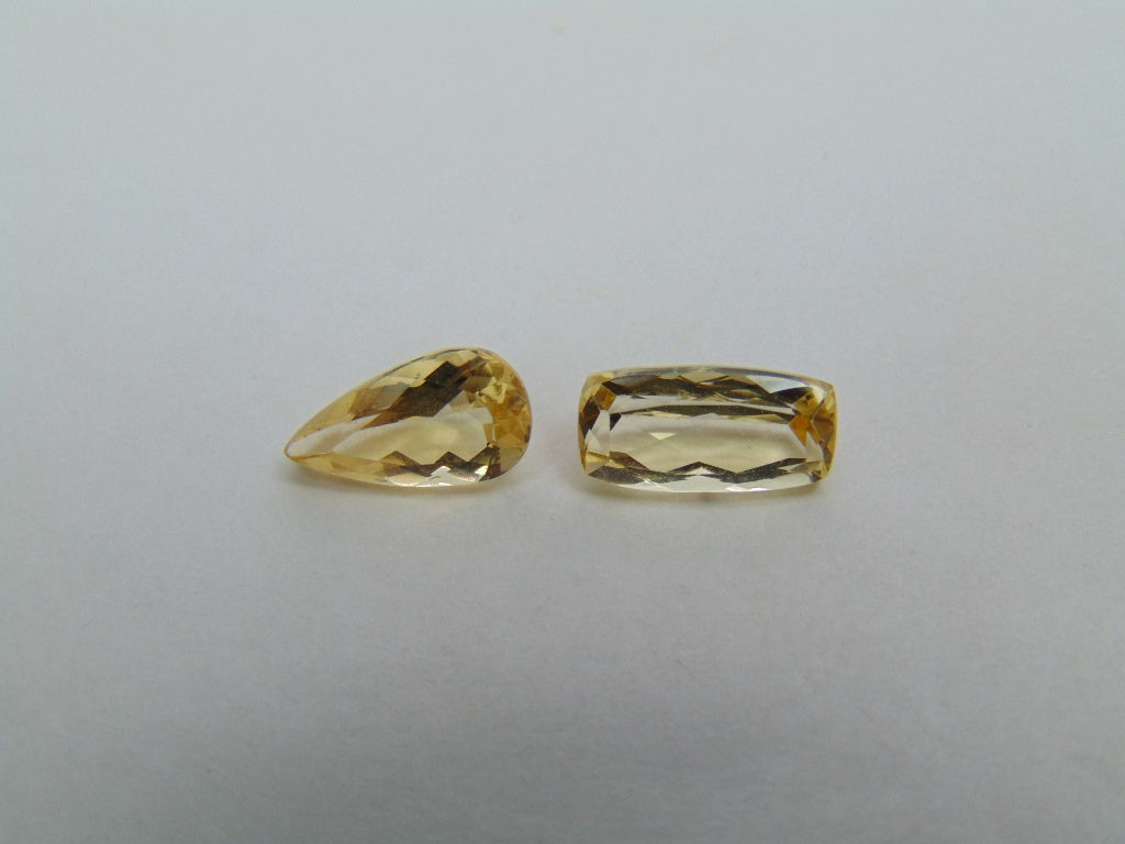 2.80ct Imperials Topaz 9x5mm