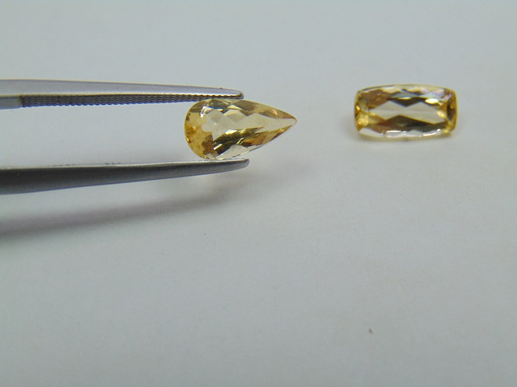 2.80ct Imperials Topaz 9x5mm