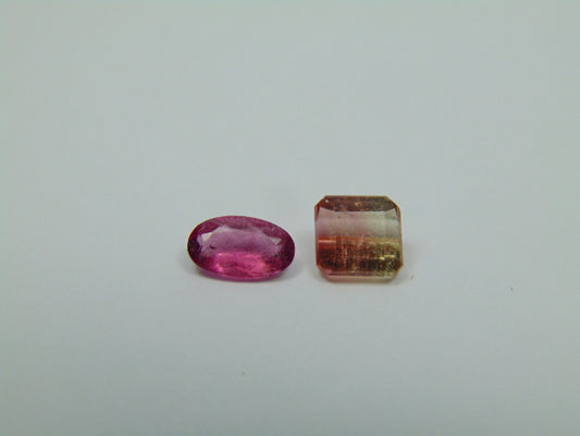 2.19ct Tourmaline Mix 7x6mm 8x5mm