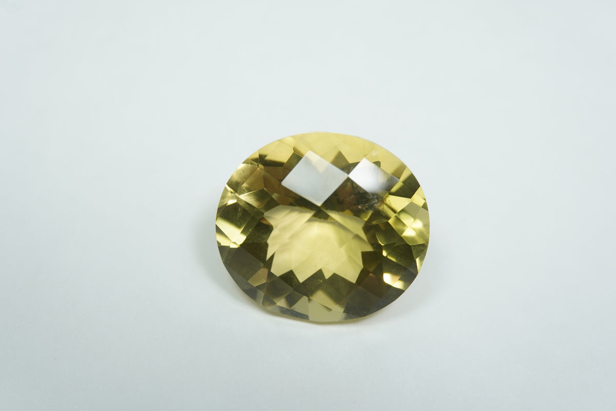 19ct Green gold 20x17mm