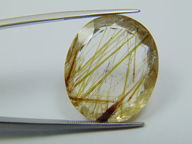 33.10ct Quartz Inclusion 25x22mm