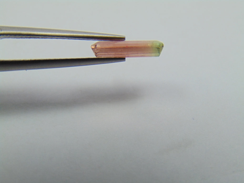 0.90ct Tourmaline Bicolor 11x4mm
