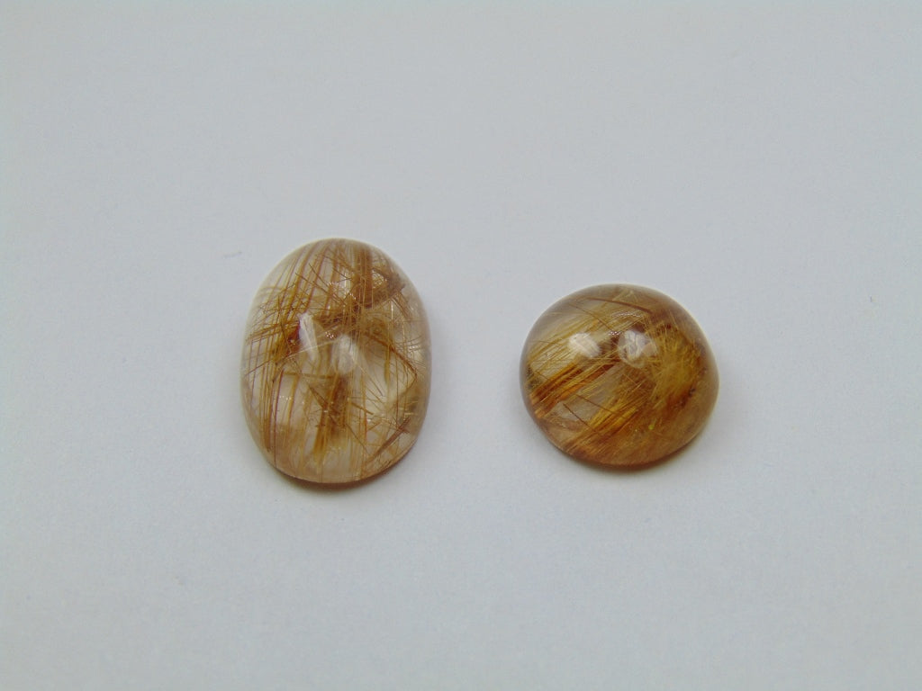 22.90ct Rutile 19x13mm 13mm