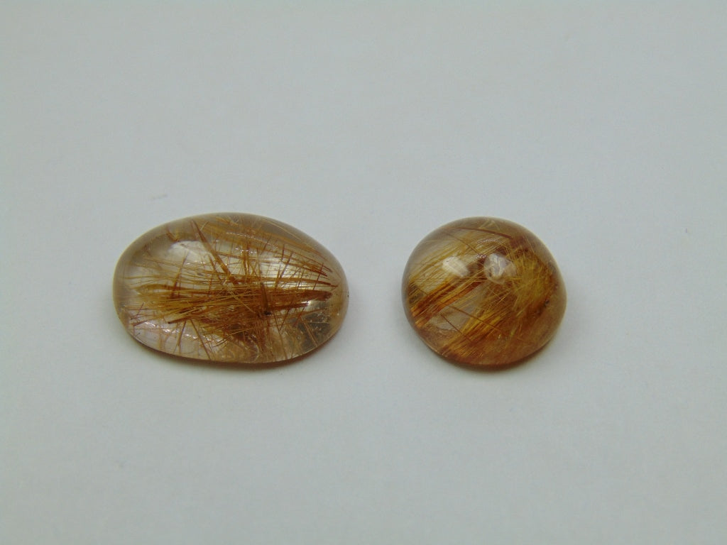 22.90ct Rutile 19x13mm 13mm