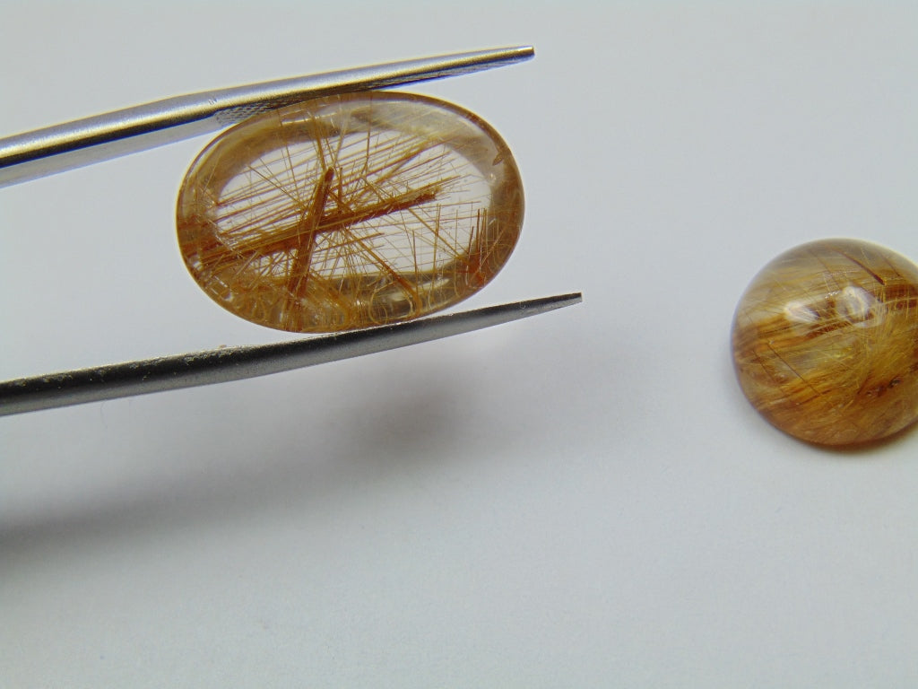 22.90ct Rutile 19x13mm 13mm