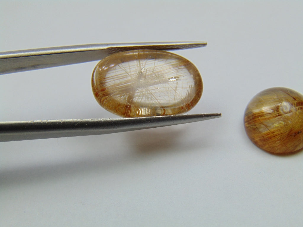 22.90ct Rutile 19x13mm 13mm