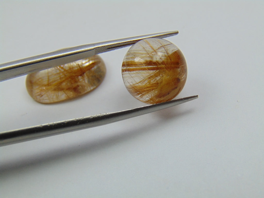 22.90ct Rutile 19x13mm 13mm