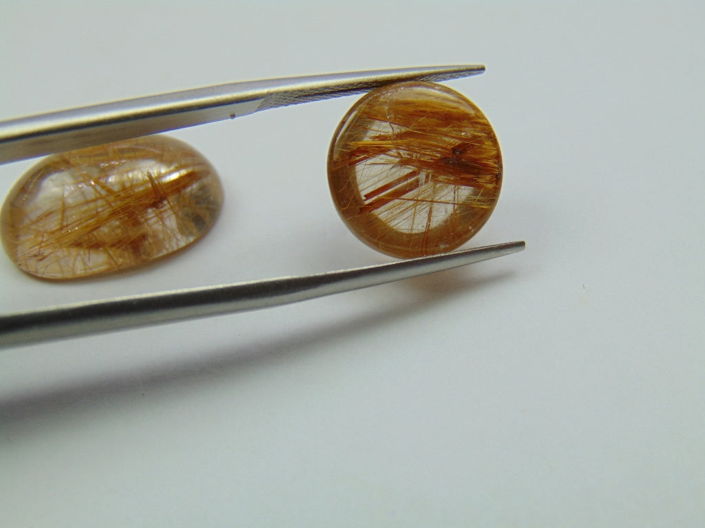 22.90ct Rutile 19x13mm 13mm