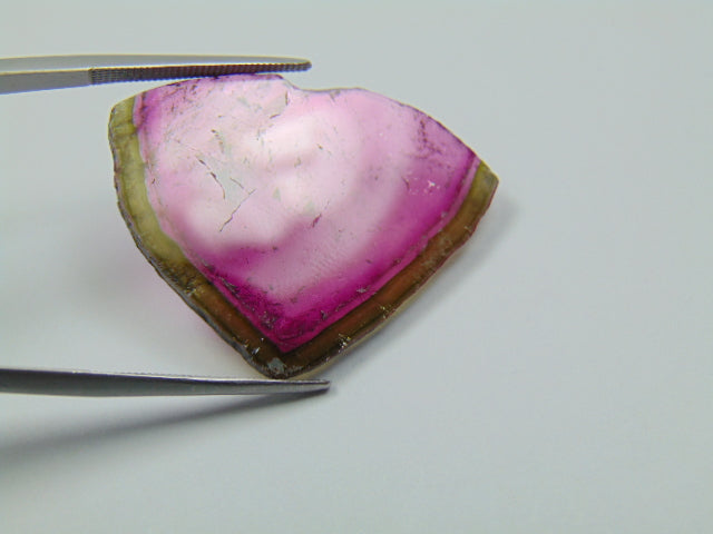 14.30ct Watermelon Tourmaline 33x25mm