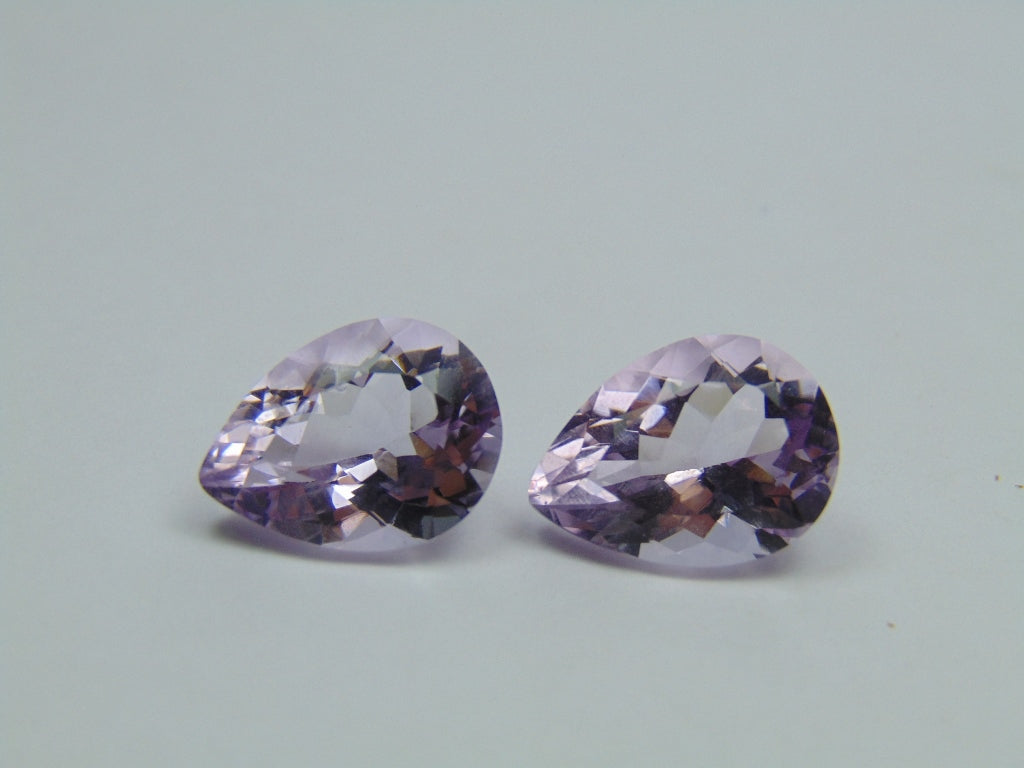 15.20ct Amethyst Rose France 16x12mm