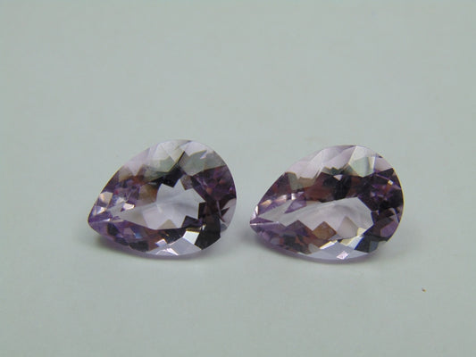 15.20ct Amethyst Rose France 16x12mm