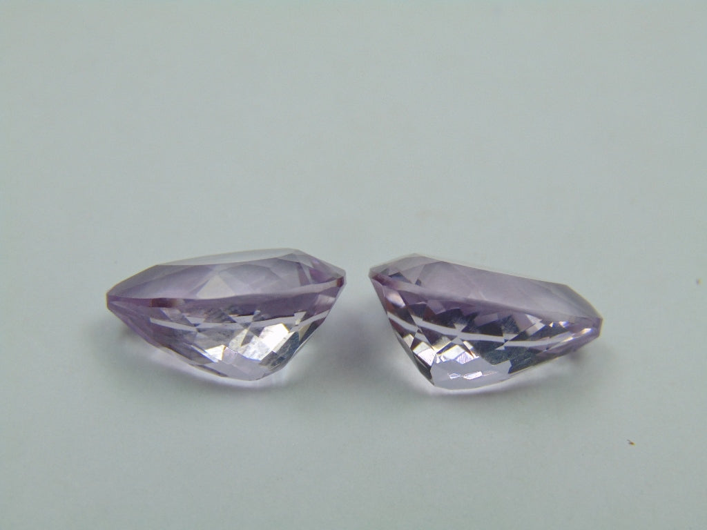 15.20ct Amethyst Rose France 16x12mm