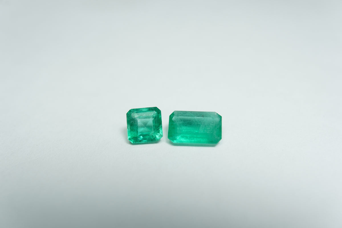 1ct Emeralds 4.5mm / 7x5mm