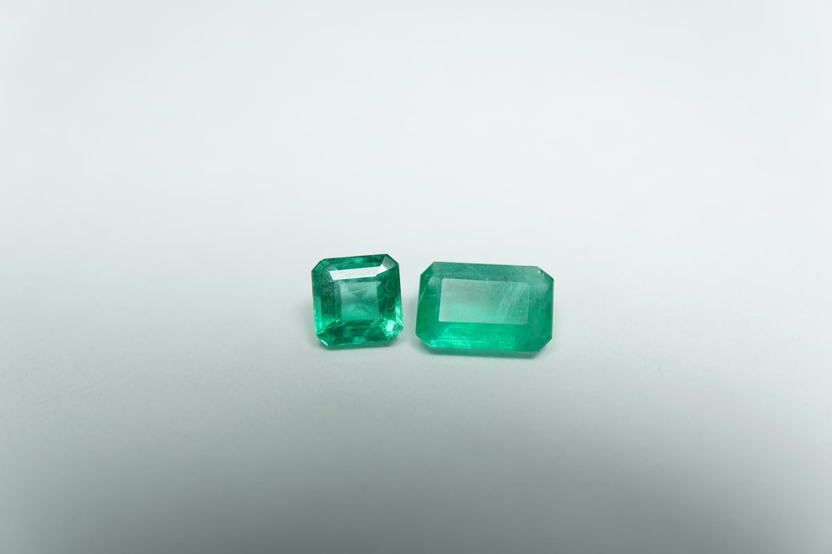 1ct Emeralds 4.5mm / 7x5mm