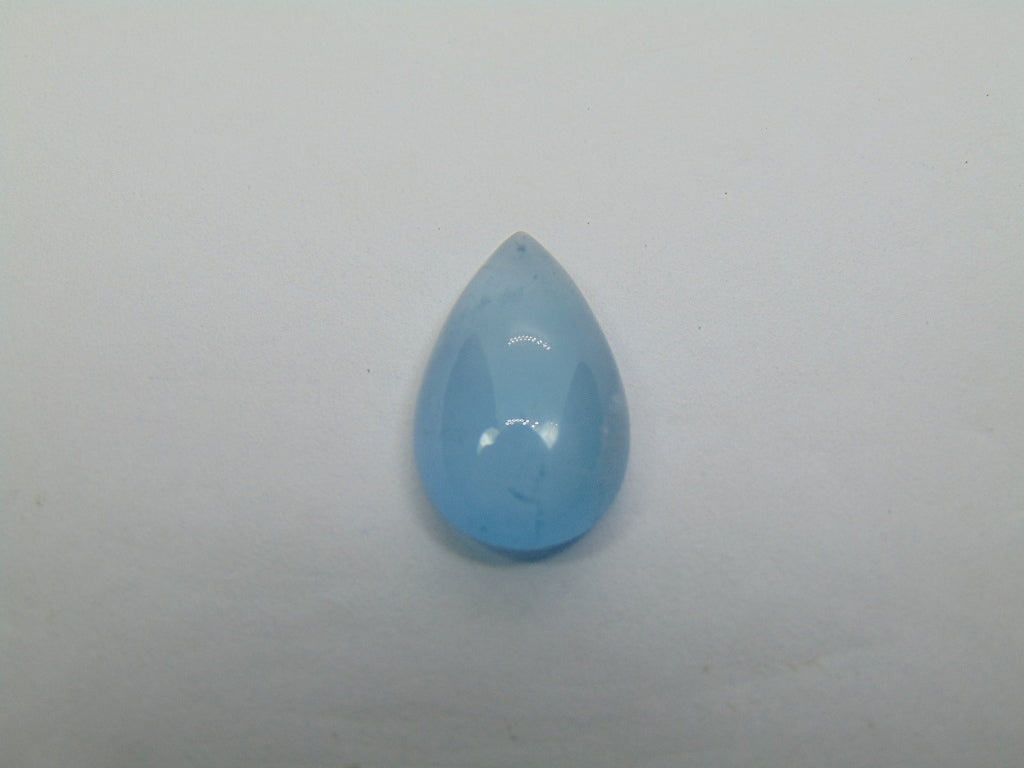 7.60ct Aquamarine Cabochon 18x11mm