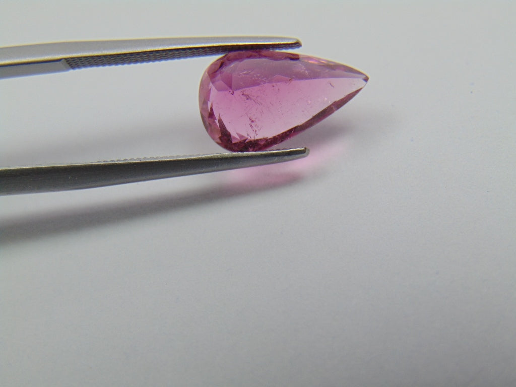3.45ct Tourmaline Pink 13x8mm