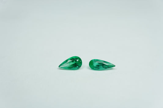 0.55ct Emeralds 7x3mm / 6x3mm