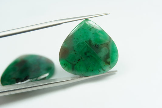 26.30ct Emeralds 20x21mm