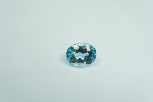 4.20ct Topaz sky 10x8mm