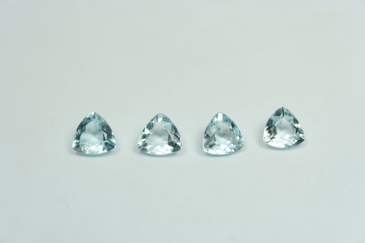 1.54ct Aquamarines calibrated 5mm