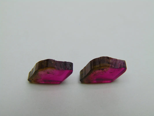 10.90ct Watermelon Tourmaline 16x9mm