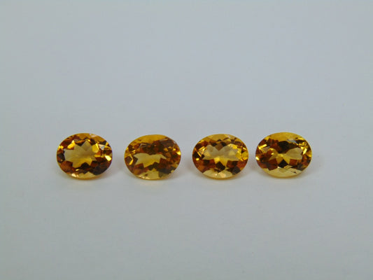 6.90ct Citrine Calibrated 9x7mm