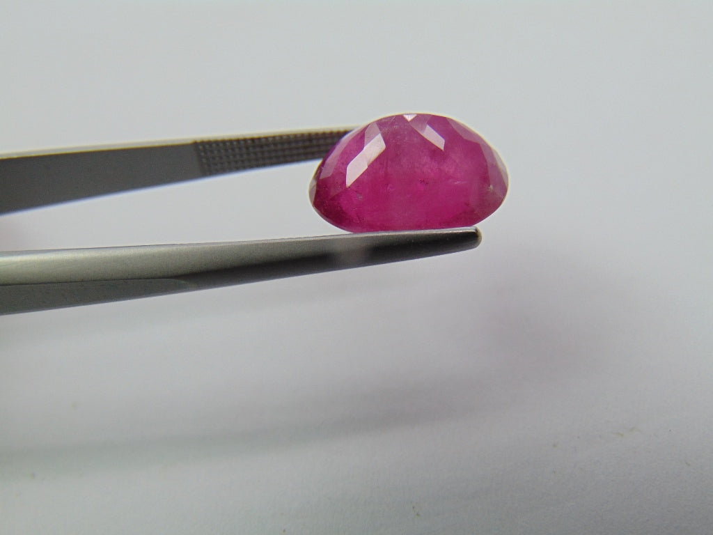 6.20ct Tourmaline Pink 13x11mm