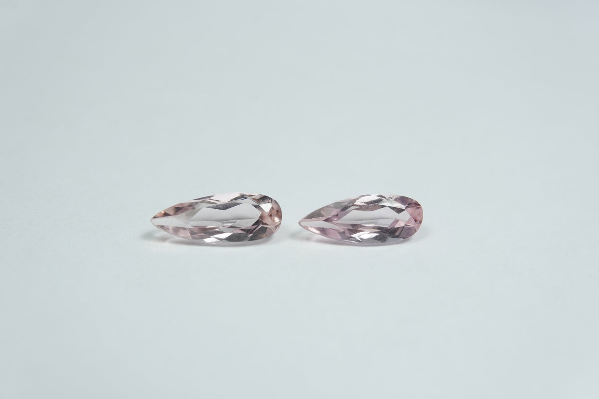 1.96ct Imperial topazes 10x4mm / 10x4mm