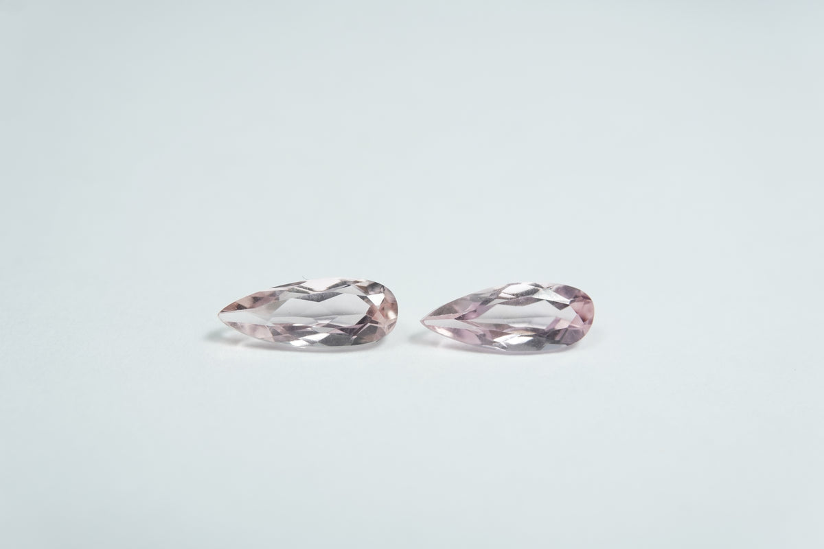1.96ct Imperial topazes 10x4mm / 10x4mm