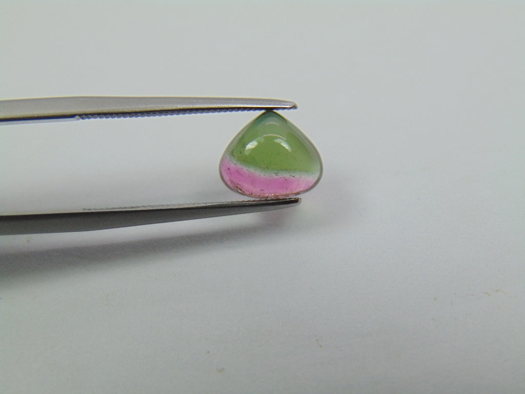 2.02ct Tourmaline Bicolor 9x7mm