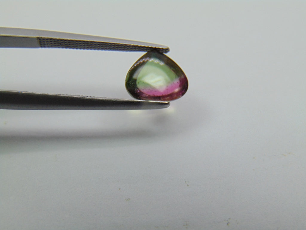 2.02ct Tourmaline Bicolor 9x7mm