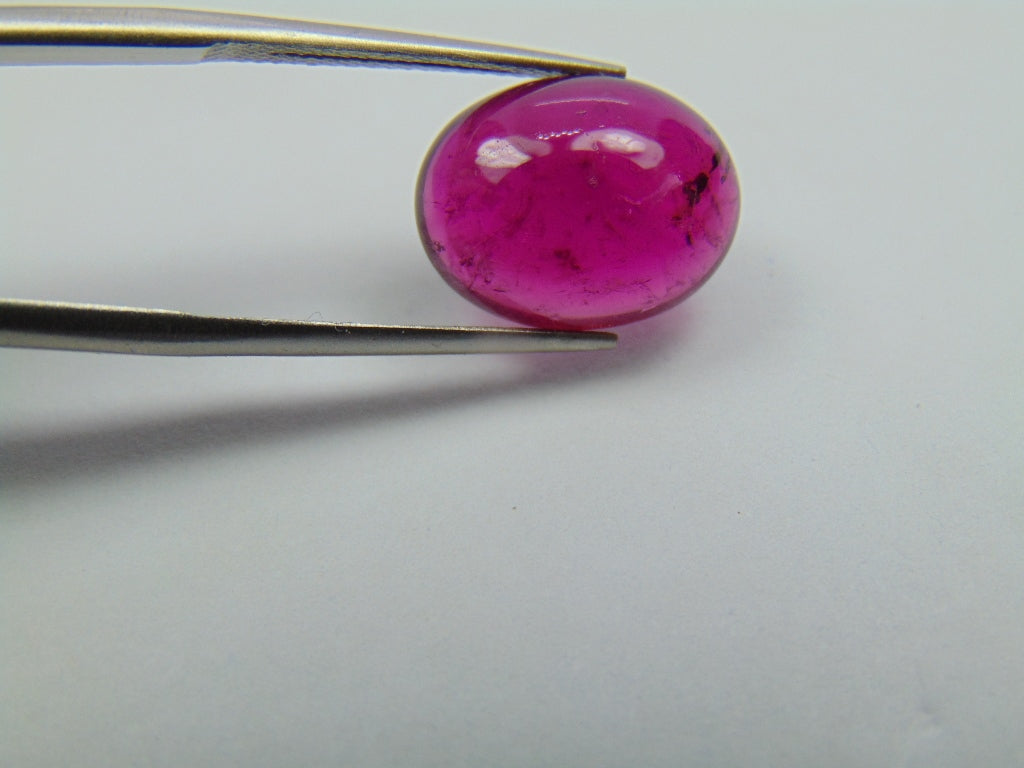 5.60ct Rubellite Cabochon 10x13mm