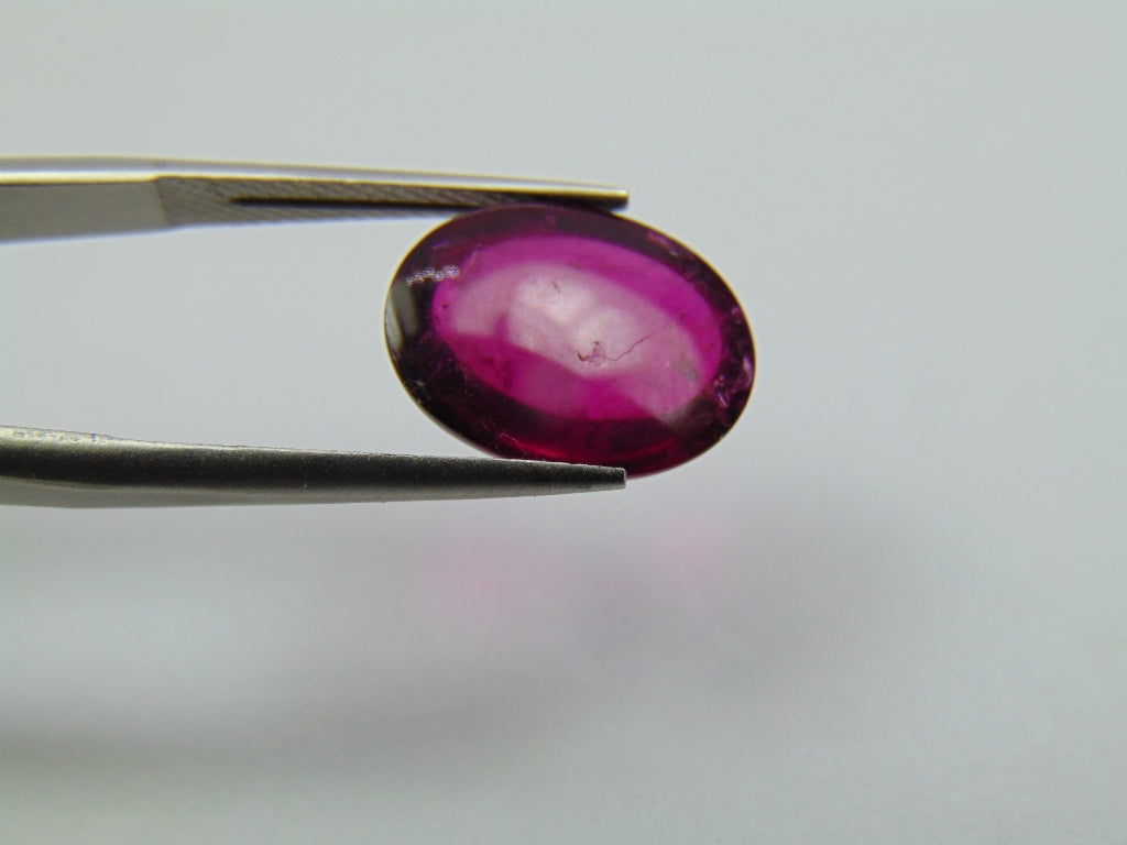 5.60ct Rubellite Cabochon 10x13mm