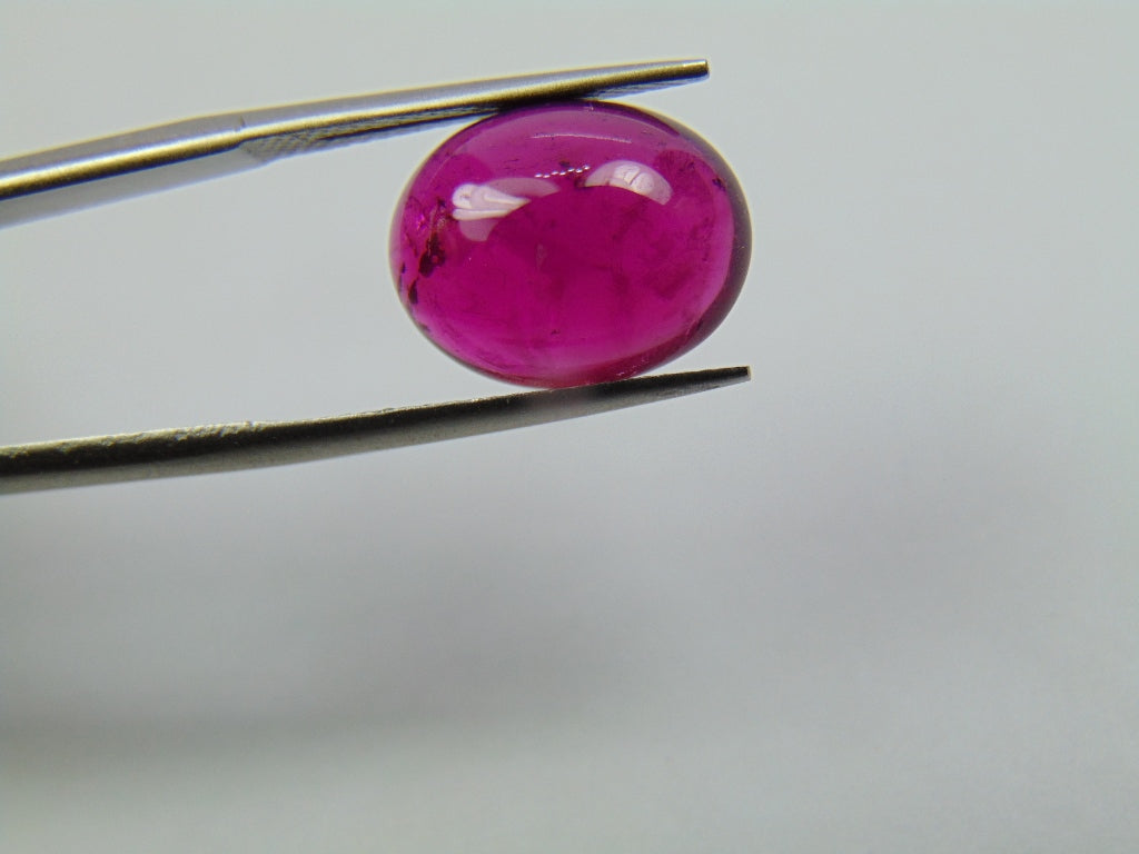 5.60ct Rubellite Cabochon 10x13mm