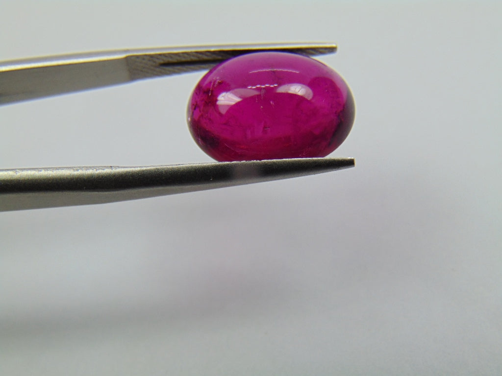 5.60ct Rubellite Cabochon 10x13mm
