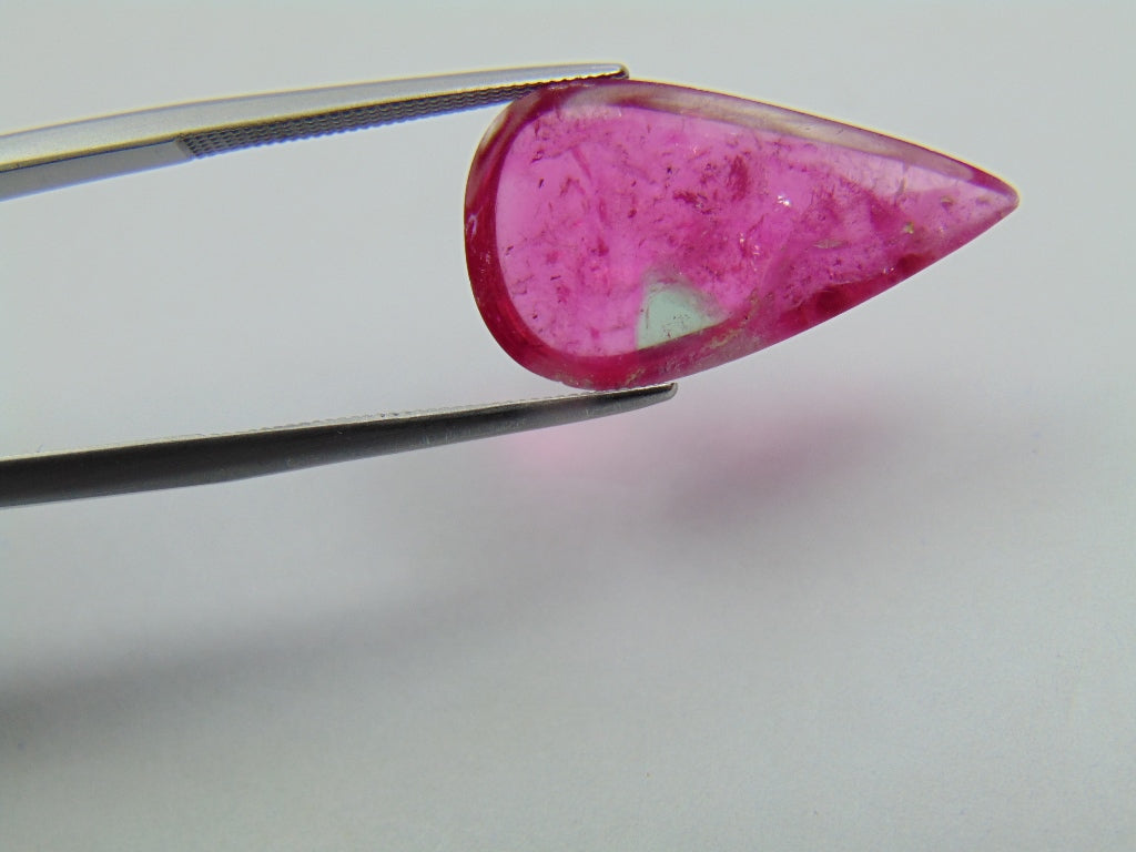 7.85ct Tourmaline bicolor 22x12mm