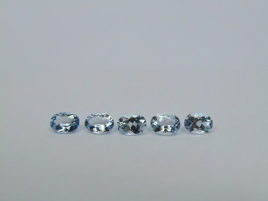 3.80ct Aquamarine Calibrated 7x5mm