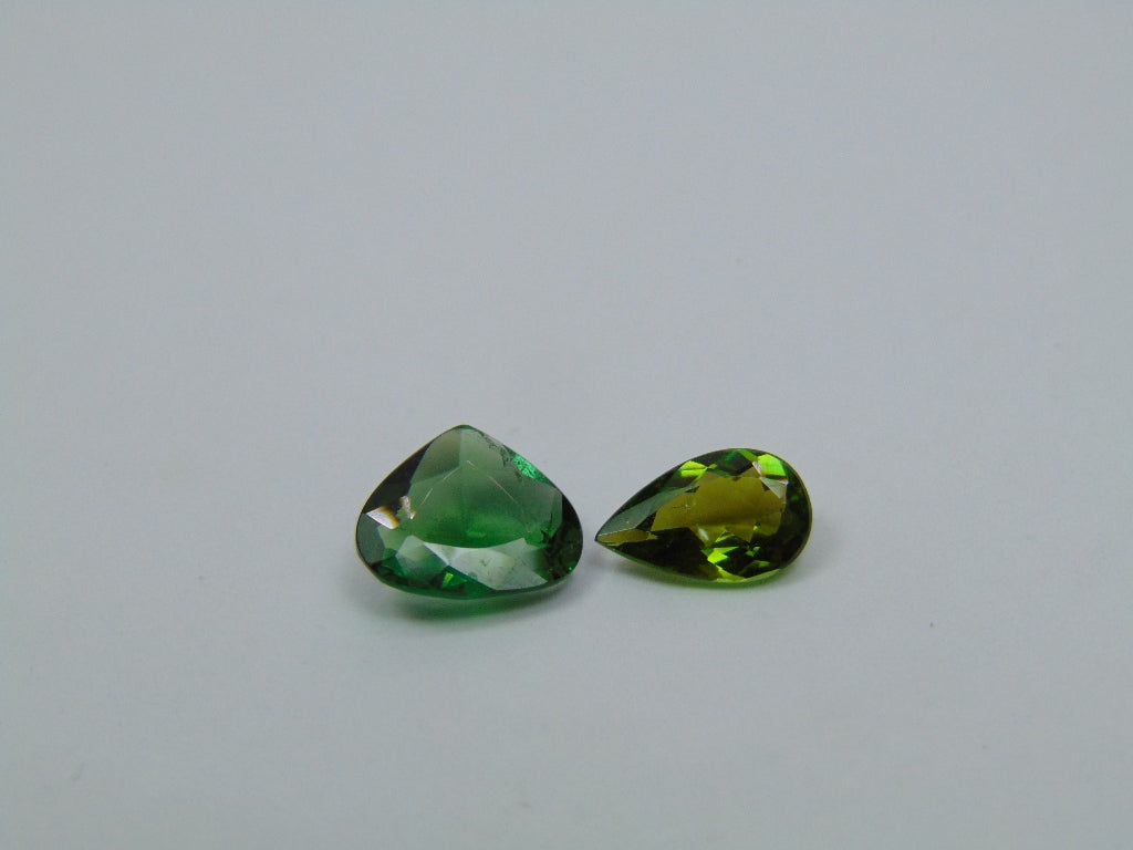 2.98ct Tourmaline 10x8mm 9.5x6mm