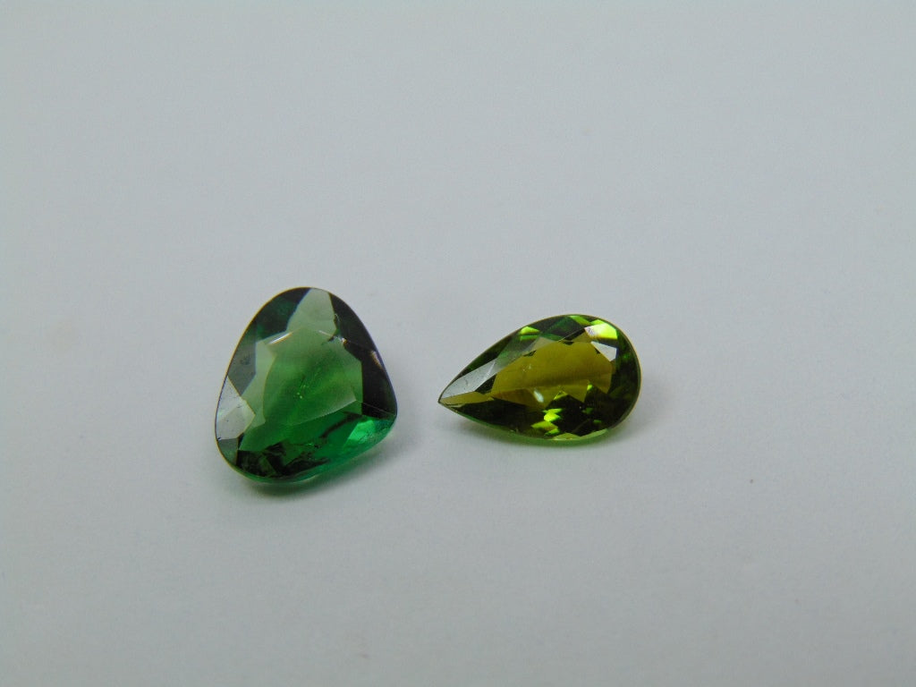 2.98ct Tourmaline 10x8mm 9.5x6mm