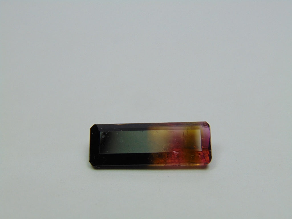 6.50ct Tourmaline Bicolor 19x7mm