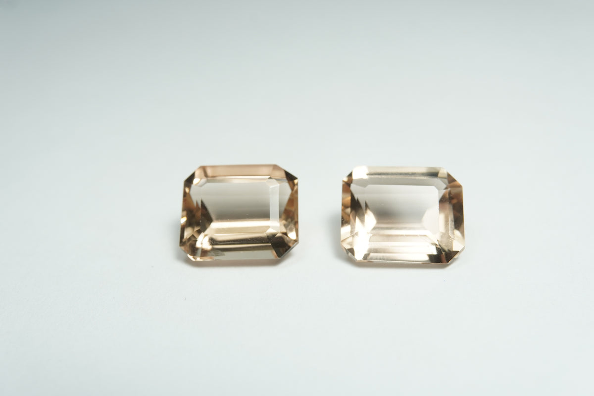12.65ct Topazes 12x9.5mm